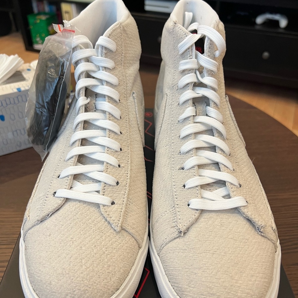Nike Blazers Mid Qs “ Stranger thing’s/ Upside Down”